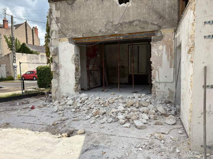 Ouverture de mur porteur Tours
