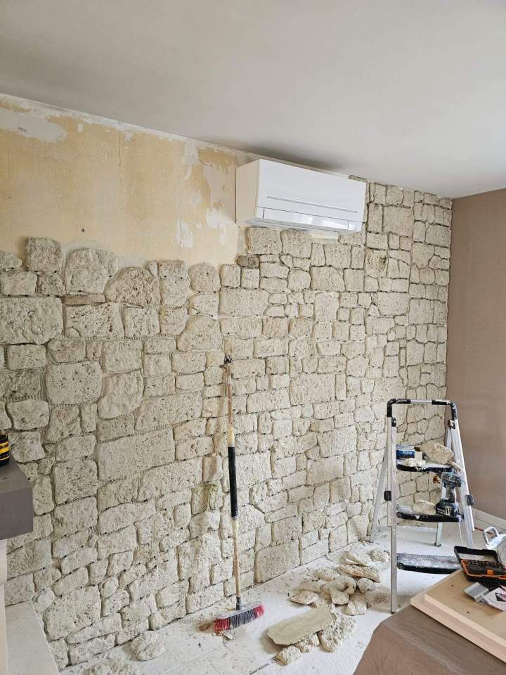 Revêtement de mur en pierre naturelle Tours