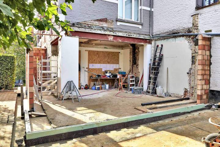 Extension de maison, Montbazon